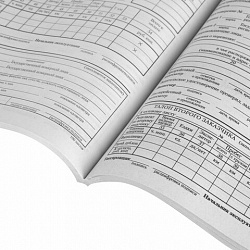 Бланк бухгалтерский типографский "Путевой лист грузового автомобиля с талоном", А4 (198х275 мм), СПАЙКА 100 шт., 130137