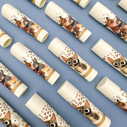 Клей-карандаш BRUNO VISCONTI "Love me", PVP основа, 15 г, 40-0018