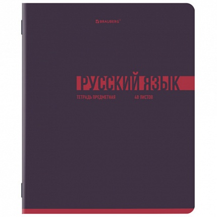 Тетради предметные, КОМПЛЕКТ 12 ПРЕДМЕТОВ, 48 л., обложка картон, BRAUBERG "VIBE", 405163