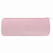 Пенал-тубус BRAUBERG, с эффектом Soft Touch, мягкий, пастельно-розовый, 22х8 см, 272299
