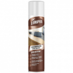 Полироль-очиститель для мебели 300 мл, LIMPIA "Чистота и свежесть", СИБИАР, 5-04.04.109.06