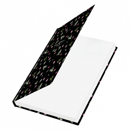 Ежедневник датированный 2026 145х215 мм, А5, STAFF, ламинированная обложка, "Flower pattern", 117327