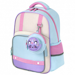 Рюкзак BRAUBERG KIDS MODE с кошельком в комплекте, 1 отделение, "Little sweetie", 39х28x15 см, 273125