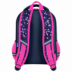 Рюкзак BRAUBERG OPTIMA, 2 отделения, с брелоком, "Tiny beauty", 36х27х18 см, 273155