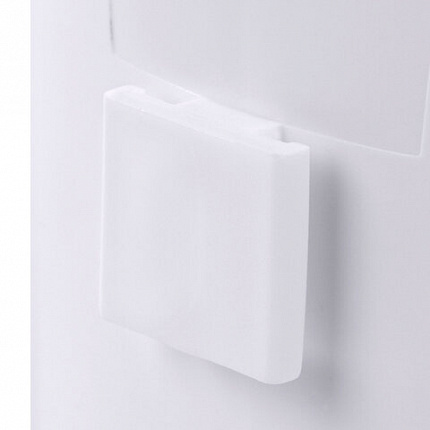 Ершик для унитаза силиконовый (плоский) + щеточка, напольный / настенное крепление, LAIMA, 700561