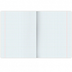 Тетрадь А5, 96 л., BRAUBERG, скоба, клетка, глянцевая ламинация, "Color Stripes", 404430