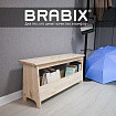 Скамья деревянная, сосна, BRABIX "Scandi Wood SC-003", 1000х250х450 мм, 641889, 006.02.35