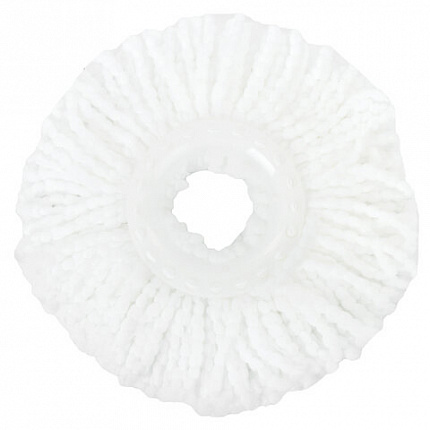 Швабра с отжимом и ведром 19л/9л на колесах и ручкой для перевозки, отжим центрифуга, 2 круглые насадки, черно-красный, LAIMA, 606303, M029B