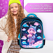 Рюкзак BRAUBERG KIDS FLOSSY, 2 отделения, 3 кармана, "Девочка в облаках", объемный дизайн, 40х28х18 см, 273179