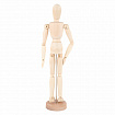 Манекен человека художественный, высота 43 см, натуральное дерево, BRAUBERG ART CLASSIC, 192514
