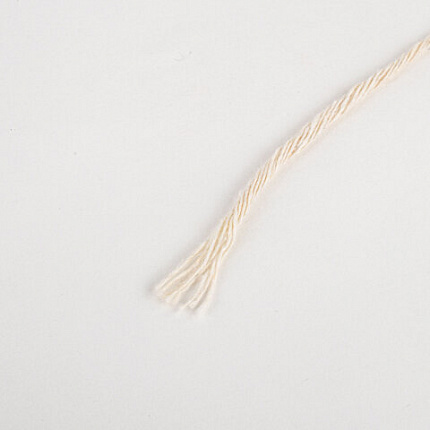 Шпагат хлопковый для прошивки документов, вязания, макраме, длина 500 м, диаметр 1,5 мм, BRAUBERG, 700362