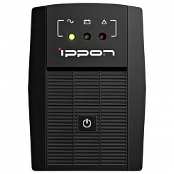 Источник бесперебойного питания IPPON Back Basic 650 Euro, 650 ВА (360 Вт), 2 евророзетки, 383323