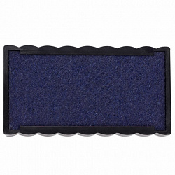 Подушка сменная STAFF (38х14 мм) для штампов "Printer 9011T", "Printer 8051", синяя, 237426