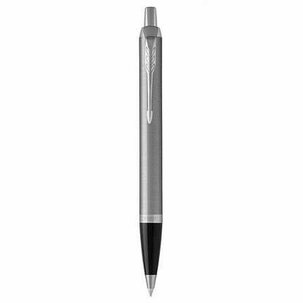 Набор PARKER "IM Stainless Steel CT": шариковая ручка синяя и перьевая ручка синяя, 2183058