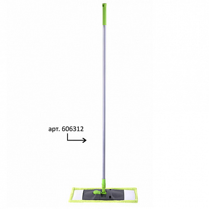 Насадка МОП плоская КОМПЛЕКТ 4 шт., УНИВЕРСАЛЬНАЯ для швабр 38-42 см (ТИП К), микрофибра, LAIMA, 607459