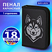 Пенал BRAUBERG, 1 отделение, полиэстер, 21х14 см, "Husky", 271532