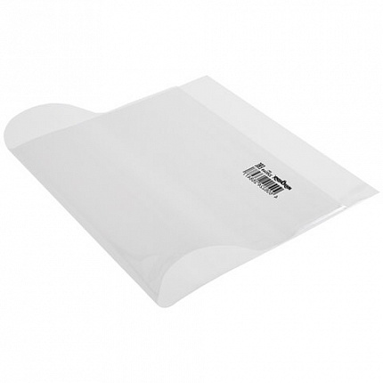 Обложка ПП 225х455 мм для дневников в твердом переплете и учебников, ЮНЛАНДИЯ, универсальная, 100 мкм, штрих-код, 229349