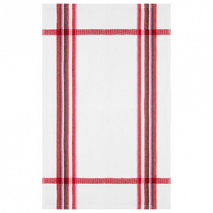 Салфетка вафельная универсальная, ХЛОПОК, 40х64 см, цветная полоска, ассорти, BOOMHOUSE (БУМХАУС), 700884