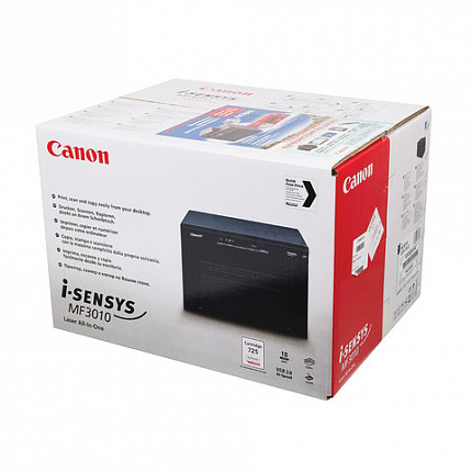 МФУ лазерное CANON i-Sensys MF3010 "3 в 1", А4, 18 стр./мин, 8000 стр./мес., 5252B004