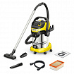 Пылесос хозяйственный KARCHER WD 6 PS, мусоросборник 30 л, мощность 1300 Вт, желтый, 1.628-360.0