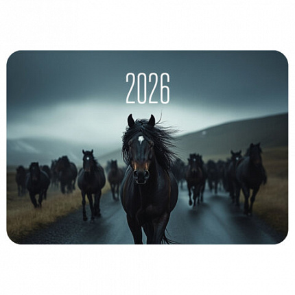 Календарь карманный на 2026 г, BRAUBERG, 64х93 мм, АССОРТИ №2, 20 видов, 117304