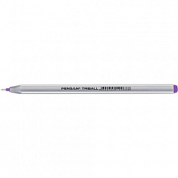 Ручки шариковые масляные PENSAN "Triball Colored", НАБОР 8 шт., АССОРТИ, узел 1 мм, линия письма 0,5 мм, 1003/PVC8