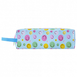 Пенал мягкий ПИФАГОР, 1 отделение, с ручкой, ПВХ, ассорти "Patterns", 21х9х6 см, 273827