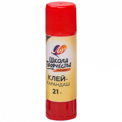 Клей-карандаш ЛУЧ "Школа творчества", 21 г, PVP основа, 29С 1737-08