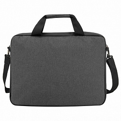 Сумка портфель HEIKKI FORWARD (ХЕЙКИ) с отделением для ноутбука 15,6", темно-серая, 29х40х9 см, 272611