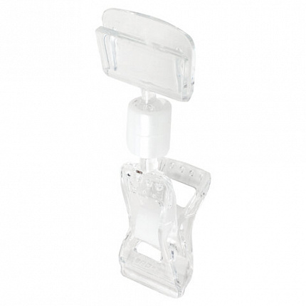 Держатели-прищепки для ценников универсальные МАЛЫЕ, КОМПЛЕКТ 10 штук, BRAUBERG, 290525