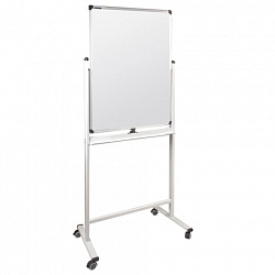 Доска магнитно-маркерная НА СТЕНДЕ 60х90 см, 2-сторонняя, ГАРАНТИЯ 10 ЛЕТ, BRAUBERG Premium, 236850