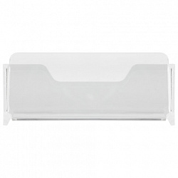 Подставка для визиток настольная BRAUBERG, 95х40 мм, 1 карман глубиной 32 мм, 290420