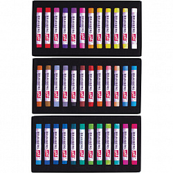 Пастель сухая художественная BRAUBERG ART CLASSIC, 36 цветов, круглое сечение, 181455