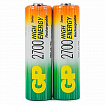 Батарейки аккумуляторные Ni-Mh пальчиковые КОМПЛЕКТ 2 шт. АА (HR6) 2650 mAh, GP, 270AAHC-2DECRC2