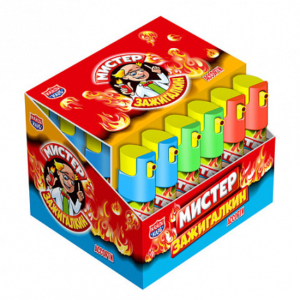 Жидкая конфета "Мистер Зажигалкин" ассорти, 20 мл, КАНДИ КЛАБ, LQC008