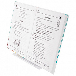 Подставка для книг и учебников большая фигурная BRAUBERG KIDS "Puppy", регулируемый угол наклона, металлическая, 238058