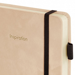 Ежедневник недатированный А5 138x213 мм, BRAUBERG "Velvet", резинка, держатель, 160 л., розовый, 116246