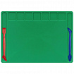 Доска для лепки А4, 280х200 мм, BRAUBERG KIDS, зеленая, 7 отделений для пластилина, 2 стека, 274258