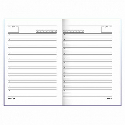 Ежедневник недатированный А5 145х215 мм, ламинированная обложка, 160 л., STAFF, "Древо жизни", 115562