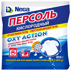 Отбеливатель 250 г, NEGA "Персоль", пакет, 1300021