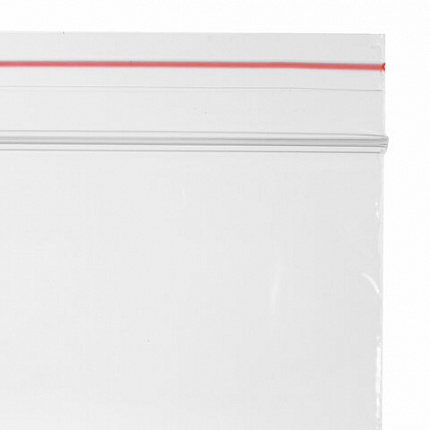 Пакеты с замком ZIP-LOCK "зиплок", комплект 100 шт., 250х350 мм, ПВД, толщина 35 мкм, STAFF, 608169