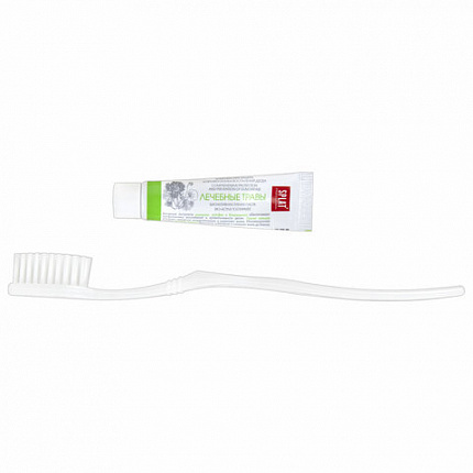 Зубной набор КОМПЛЕКТ 300 шт., HOTEL COLLECTION (зубная щётка + зубная паста 5 г), саше, флоупак, 81646, 00-00027999