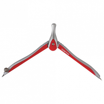 Готовальня BRAUBERG "Extra", 2 предмета (циркуль 125 мм, грифель), в пенале, 210684