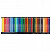 Карандаши цветные акварельные художественные KOH-I-NOOR "Mondeluz", 72 цвета, кисть, точилка, европодвес, 3714/72, 3714072001KZ