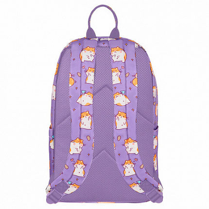 Рюкзак HEIKKI DREAM (ХЕЙКИ) универсальный, с карманом для ноутбука, эргономичный, "Hamster", 42х26х14 см, 273850