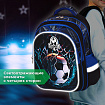 Рюкзак BRAUBERG KIDS FLOSSY, 2 отделения, 3 кармана, "Soccer Club", 3D-панель, 40х28х18 см, 273181