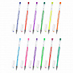 Ручки гелевые НЕОН BRAUBERG "EXTRA", НАБОР 12 ЦВЕТОВ, узел 0,7 мм, линия 0,5 мм, 143912