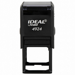 Оснастка для печатей оттиск D=40 мм и штампов 40х40 мм, оттиск синий, TRODAT IDEAL 4924 P2, 178033