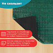 Коврик придверный 45х60 см, ЗЕЛЕНЫЙ пластиковый грязезащитный, толщина 10 мм, "ТРАВКА", PRIMILA (ПРИМИЛА), 701065
