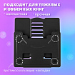 Подставка для книг и учебников большая BRAUBERG, Black, регулируемый наклон, металлическая, 238057